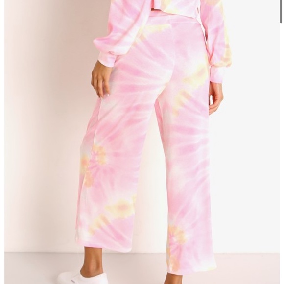 Beach Riot Hailey Sunrise Tie Dye Wide Leg Pants - Picture 4 of 11